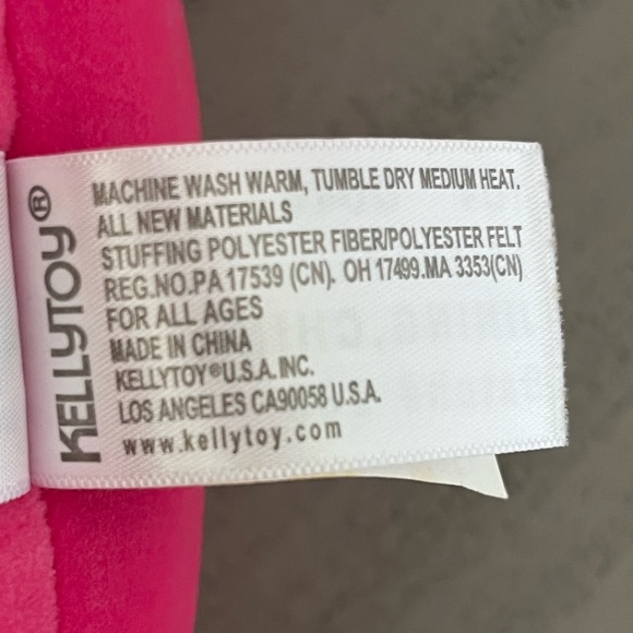 EUC Pink Squimallow Owl with heart ❤️ - Picture 8 of 9